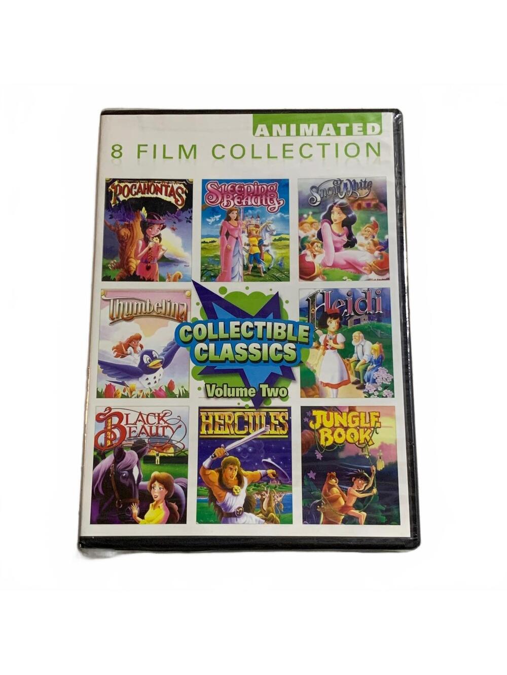 Animated Classics Animated 8 Film Collection DVD Collectible Classics NEW